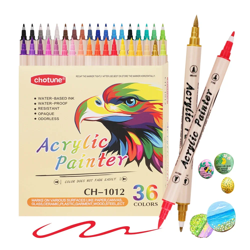 Copic Marker Classic - 12-36 لون أكريليك علامات الطلاء أقلام
