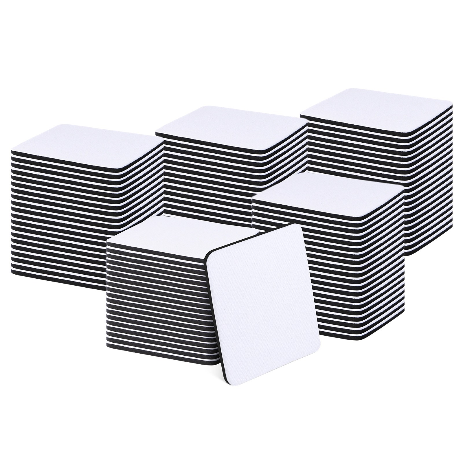 100 قطعة الوقايات التسامي مربع - مراجعة Coaster Sublimation Blank وسعره