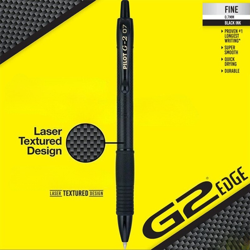 قلم حبر جاف ياباني بتصميم أليا - مراجعة Pilot Pen G2 وسعره