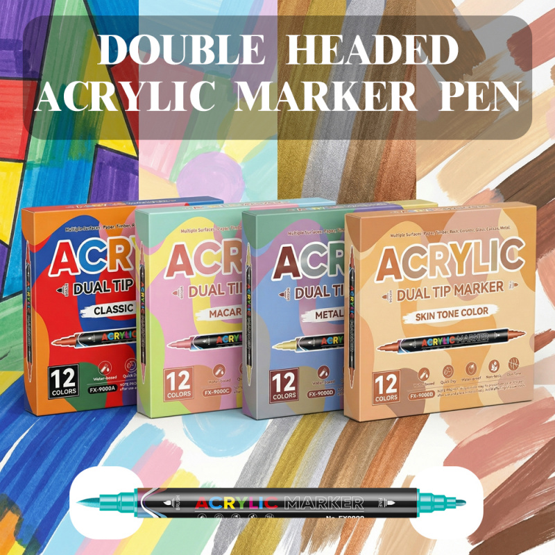 علامات طلاء أكريليك، فرشاة ذات - مراجعة Copic Marker Classic وسعره